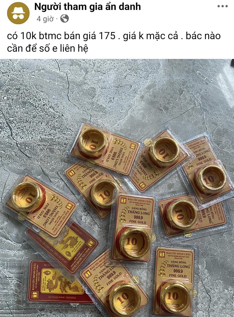 Giá vàng ngày 17/10: Chợ đen “vọt lên” 180 triệu đồng/lượng, “nghề mới nổi” trước tiệm vàng kiếm tiền dễ dàng - 3