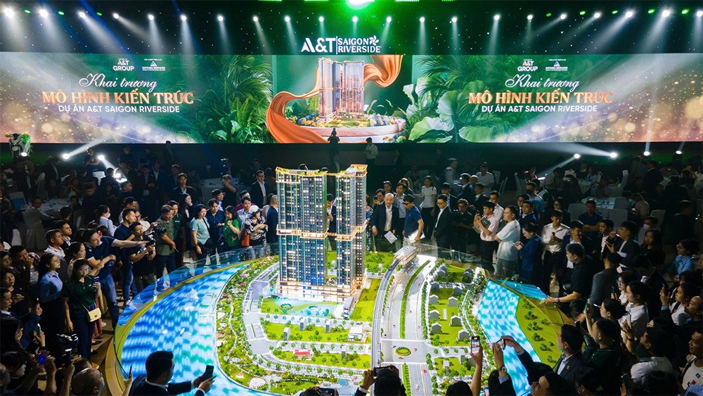 Hơn 2.500 người đến tham gia sự kiện khai trương mô hình kiến trúc A&T Saigon Riverside - 1