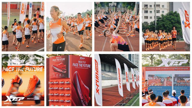 Xtep ra mắt trại huấn luyện X-RUN CAMP đầu tiên dành cho giải Standard Chartered Heritage Marathon Hanoi tại Việt Nam - 2
