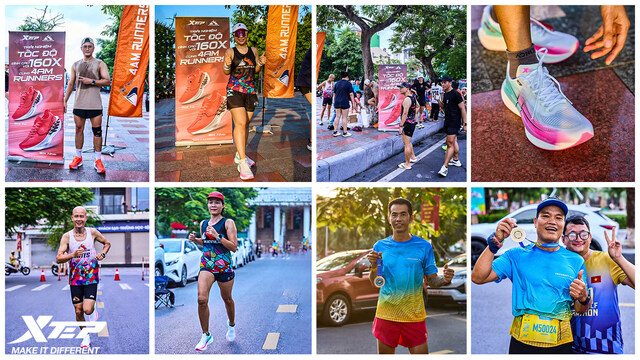 Xtep ra mắt trại huấn luyện X-RUN CAMP đầu tiên dành cho giải Standard Chartered Heritage Marathon Hanoi tại Việt Nam - 3