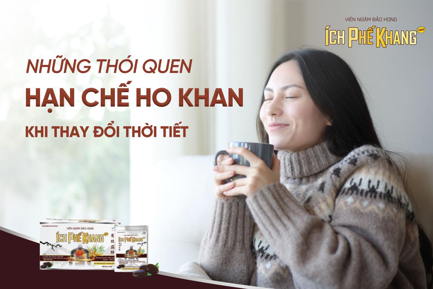 Ho, rát họng khi thời tiết thay đổi: giải pháp an toàn từ thảo dược - 3