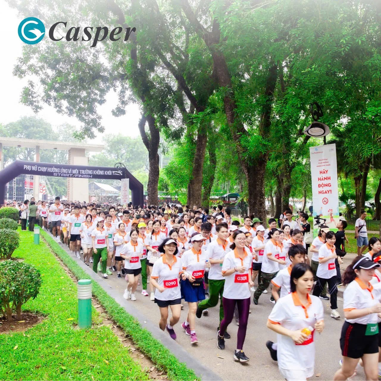 Casper Việt Nam đồng hành cùng Giải “Phụ nữ chạy hưởng ứng Vì môi trường không khói thuốc” - 4