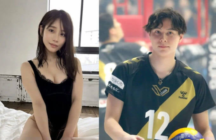 "Hoàng tử" bóng chuyền Nhật có bạn gái vẫn qua đêm với diễn viên "phim nóng" - 3