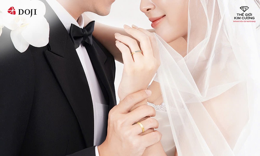 Đi tìm cặp nhẫn cưới định mệnh cho ngày đại hỷ tại DOJI và Thế Giới Kim Cương - 2