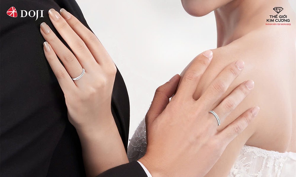 Đi tìm cặp nhẫn cưới định mệnh cho ngày đại hỷ tại DOJI và Thế Giới Kim Cương - 3