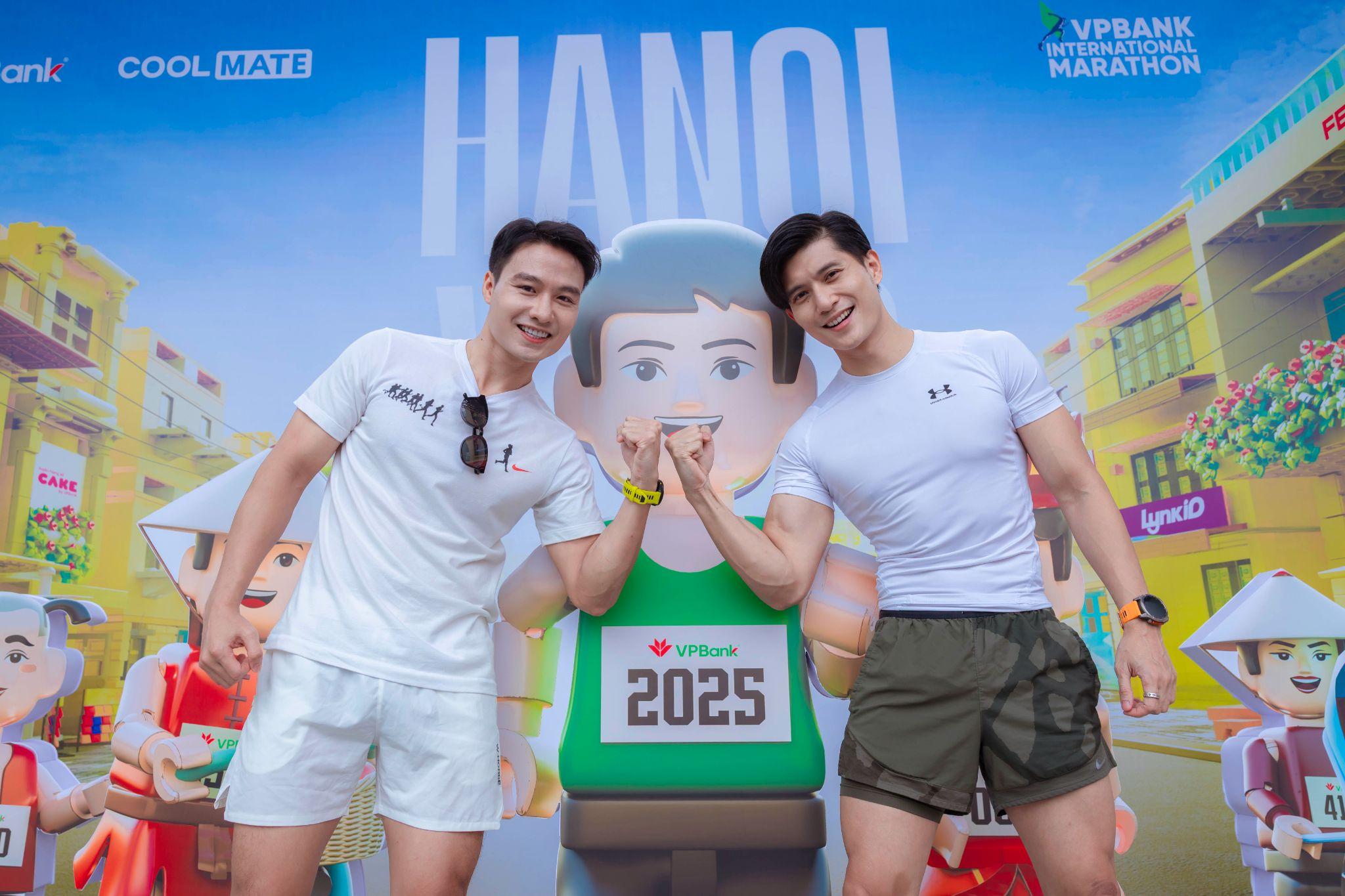 Dàn trai xinh, gái đẹp, người nổi tiếng tụ hội tại VPBank Hanoi International Marathon 2025 - 6