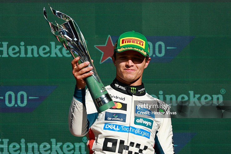 Đua xe F1, Mexico City GP: Norris thắng chặng, soán ngôi đầu của Piastri - 1