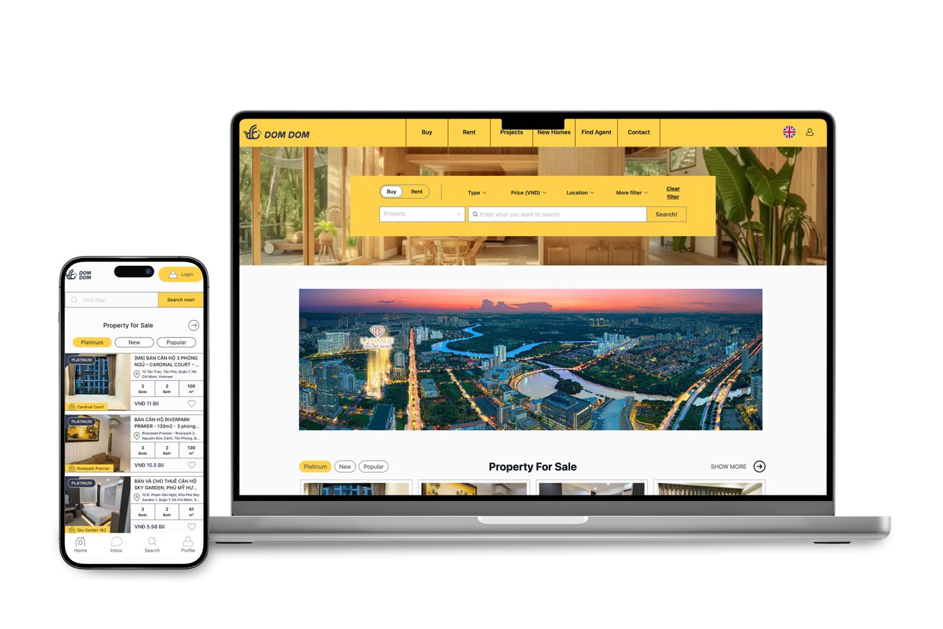 DomDom: Tái định hình thị trường bất động sản Việt Nam bằng công nghệ - 1