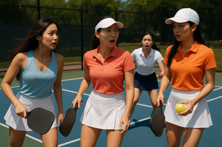 Chị em chơi pickleball: Bị xăm soi, quấy rối & những chuyện "dở khóc dở cười" - 1
