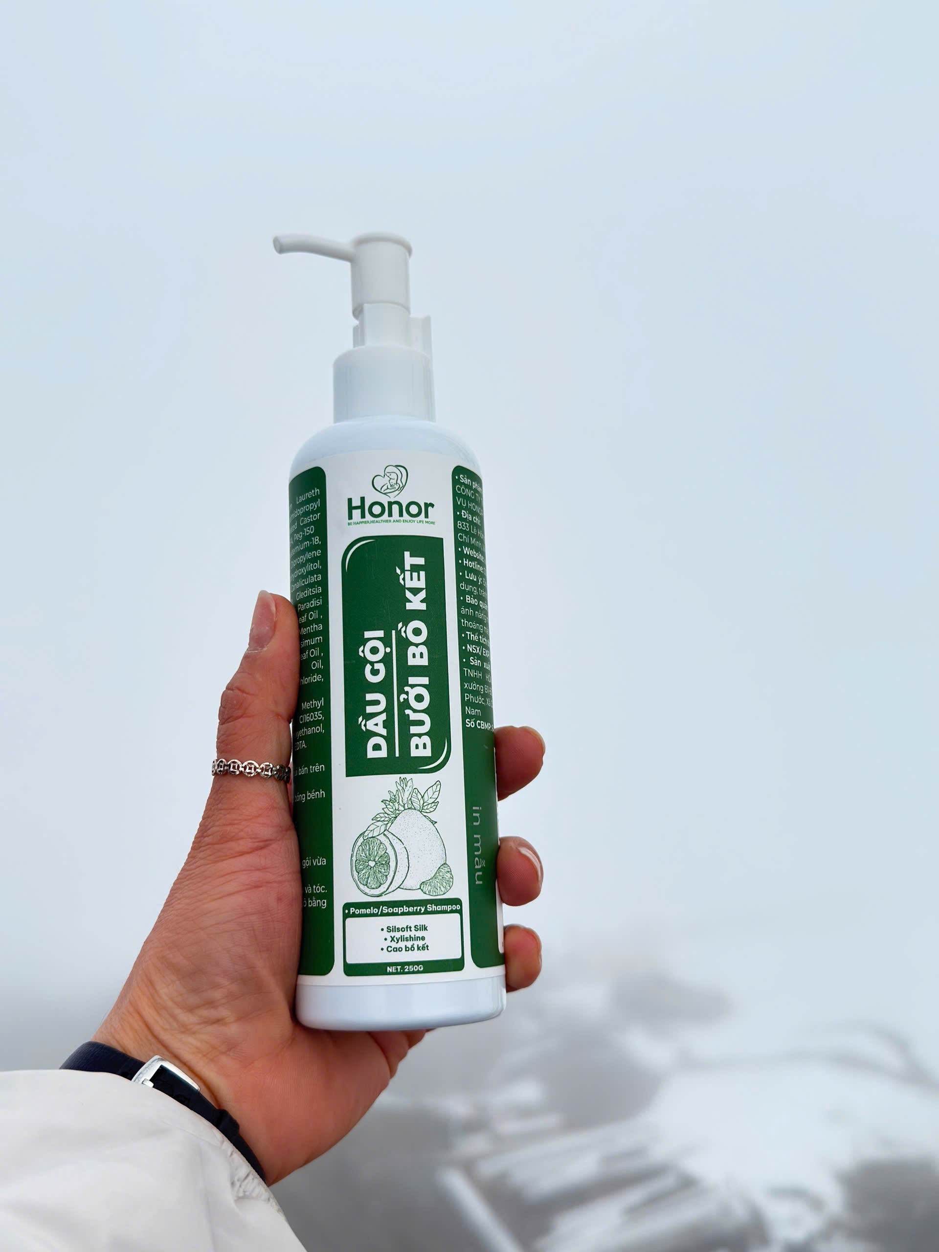 Dầu gội bưởi bồ kết Honor - dịu lành cho tóc như nồi nước thảo mộc của mẹ - 2