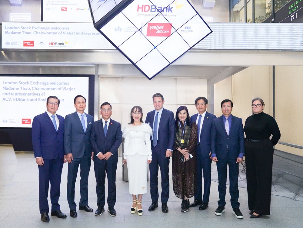 Lãnh đạo HDBank thăm Sàn giao dịch chứng khoán London dịp Tổng Bí thư thăm chính thức Vương quốc Anh - 1