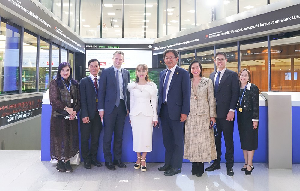 Lãnh đạo HDBank thăm Sàn giao dịch chứng khoán London dịp Tổng Bí thư thăm chính thức Vương quốc Anh - 3