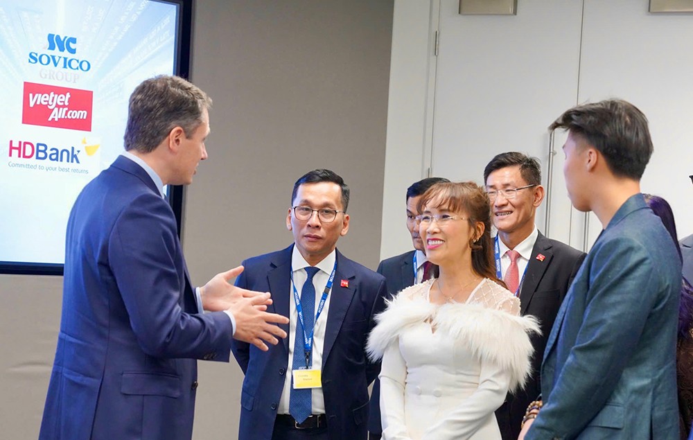 Lãnh đạo HDBank thăm Sàn giao dịch chứng khoán London dịp Tổng Bí thư thăm chính thức Vương quốc Anh - 4