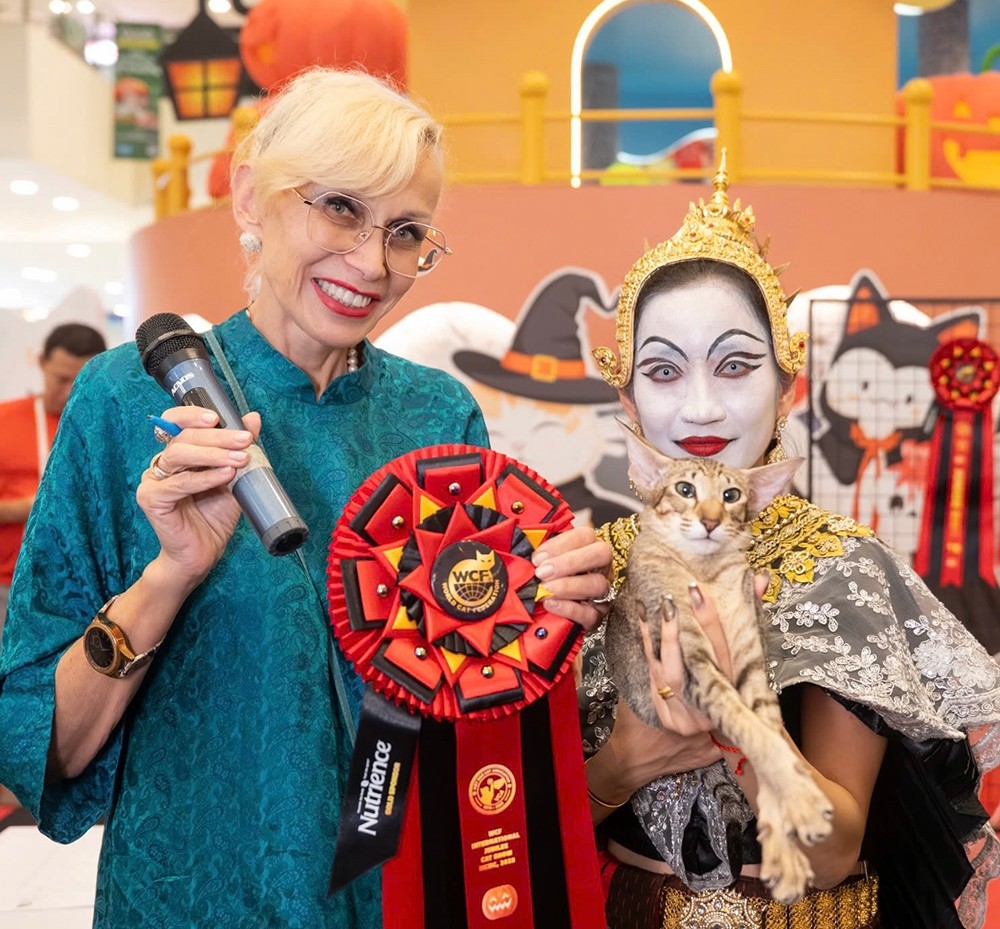 Cuộc thi Hoa hậu mèo quốc tế WCF 2025: Cặp đôi mèo ‘xấu nhất thế giới’ xuất hiện tại TP.HCM - 5