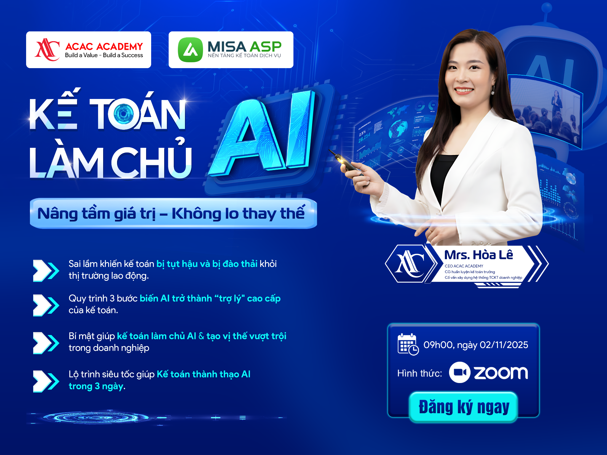 ACAC Academy “thắp lửa” cho hơn 1000 Kế toán: Làm chủ AI – Nâng tầm vị thế - 1