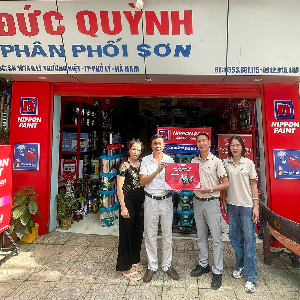Mua sơn Nippon Paint – Cơ hội rinh xe máy về nhà - 1