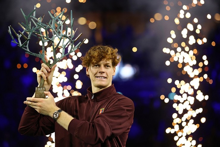 Sinner vô địch Paris Masters trở lại số 1 thế giới, tự tin chinh phục ATP Finals - 1