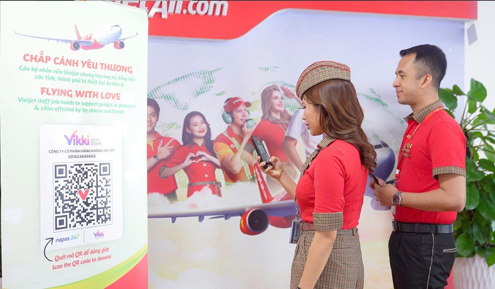 Vietjet cùng đồng bào vượt qua bão lũ, lan tỏa yêu thương - 4