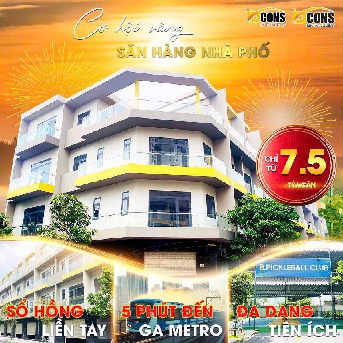 Nhà phố Bcons Uni Valley - Giá bán và chính sách ưu đãi mới nhất - 1