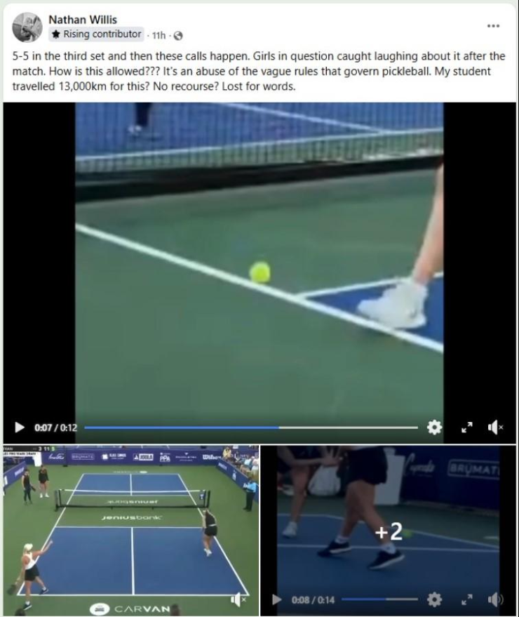 Phương Anh “đại náo” giải pickleball vô địch thế giới, bức xúc vì đối thủ chơi xấu - 2