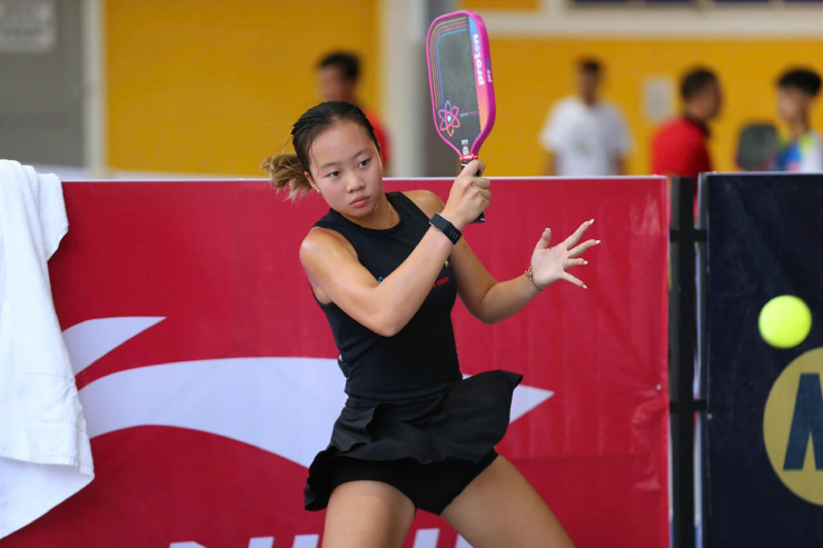 Phương Anh “đại náo” giải pickleball vô địch thế giới, bức xúc vì đối thủ chơi xấu - 1