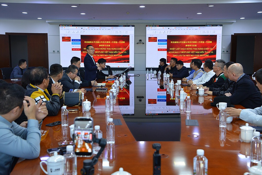 Đoàn đại lý Bestune Việt Nam thăm và làm việc tại trụ sở FAW Trung Quốc - 2