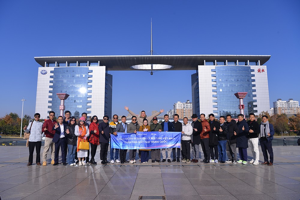 Đoàn đại lý Bestune Việt Nam thăm và làm việc tại trụ sở FAW Trung Quốc - 1