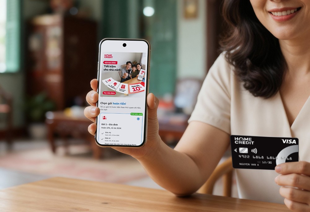 Home Credit ra mắt Hoàn tiền linh hoạt: Thẻ tín dụng "may đo" cho từng nhu cầu chi tiêu - 1