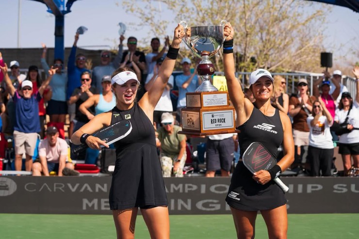 Mỹ nhân pickleball "tài sắc vẹn toàn", xuất sắc hơn cả huyền thoại Ben Johns - 2