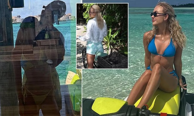 Người đẹp quần vợt khoe ảnh nhạy cảm với bạn trai trên du thuyền - 1