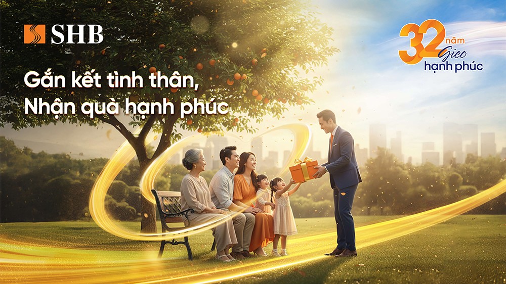 Đón tuổi 32, SHB lan tỏa hành trình hạnh phúc cùng khách hàng - 1