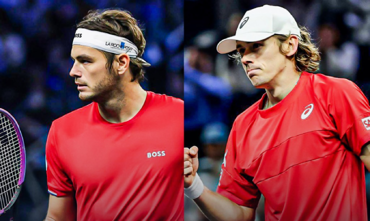 Tennis đỉnh cao ATP Finals: Alcaraz thị uy Musetti, Fritz quyết đấu De Minaur - 1