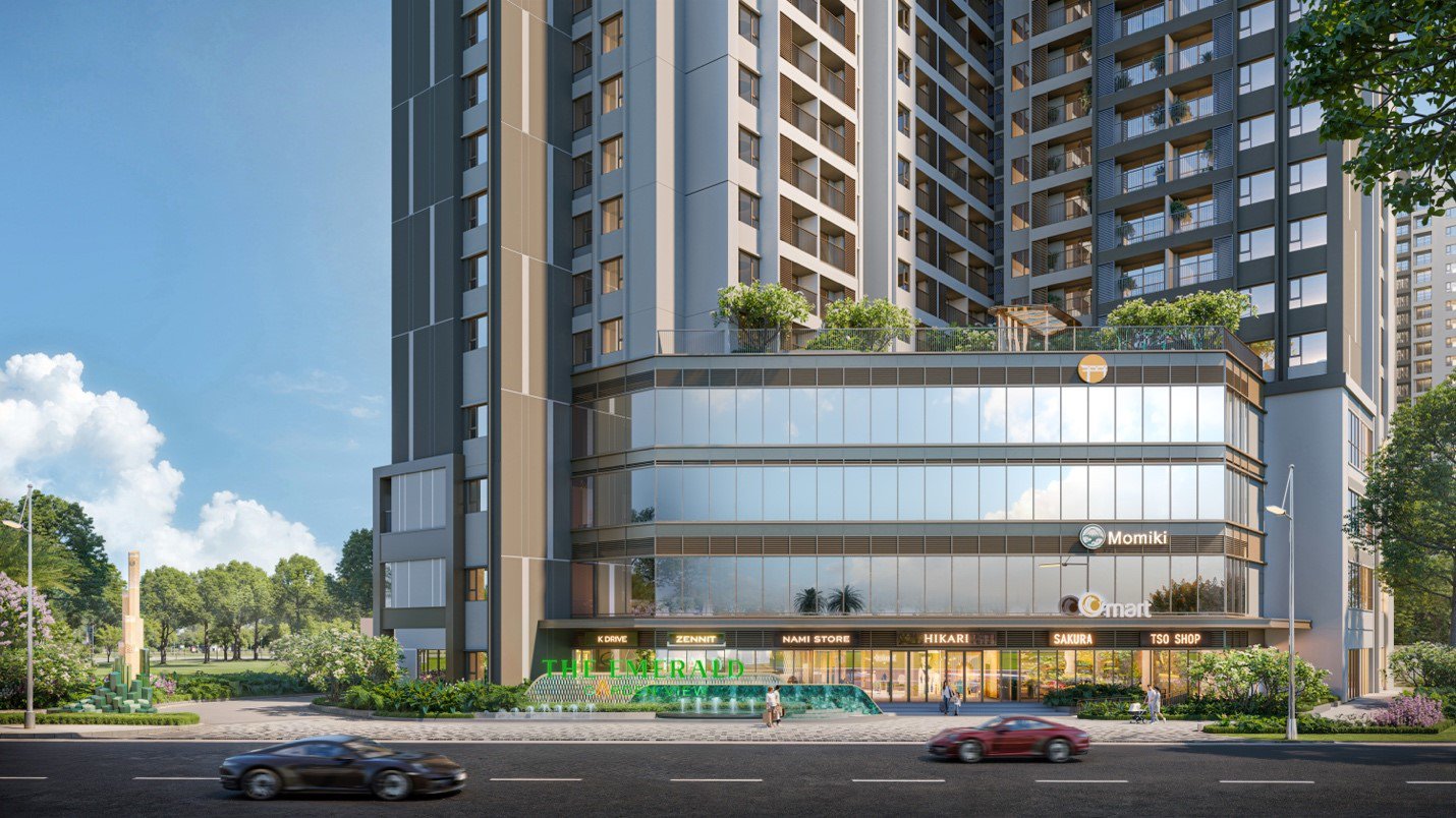 The Emerald Garden View: Căn hộ xanh TOD trung tâm Thuận An giá chỉ từ 1.39 tỷ/ căn - 1
