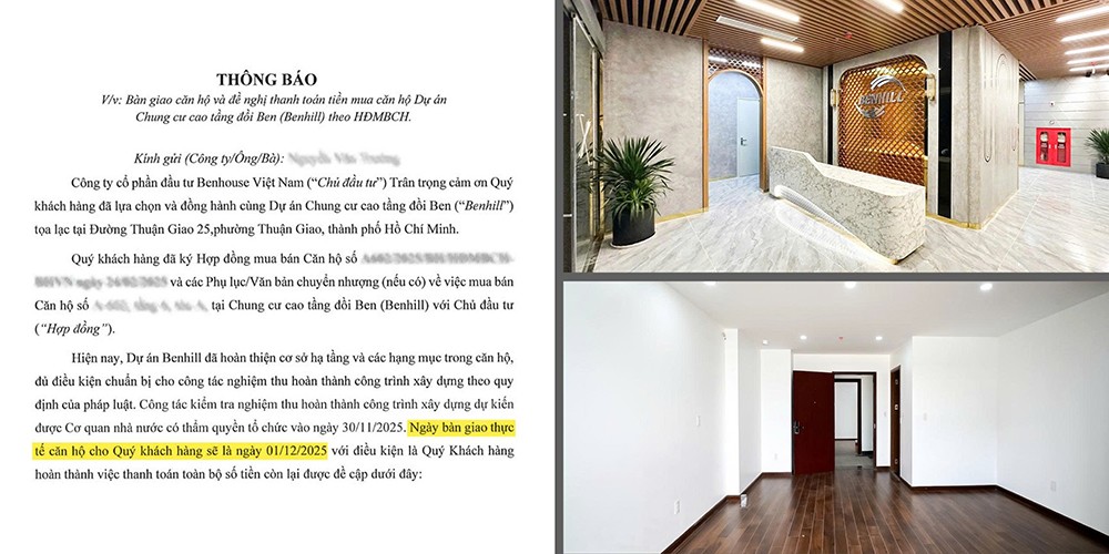 Bàn giao nhà sớm, dự án Benhill “ẵm trọn” nhiều giá trị gia tăng - 2