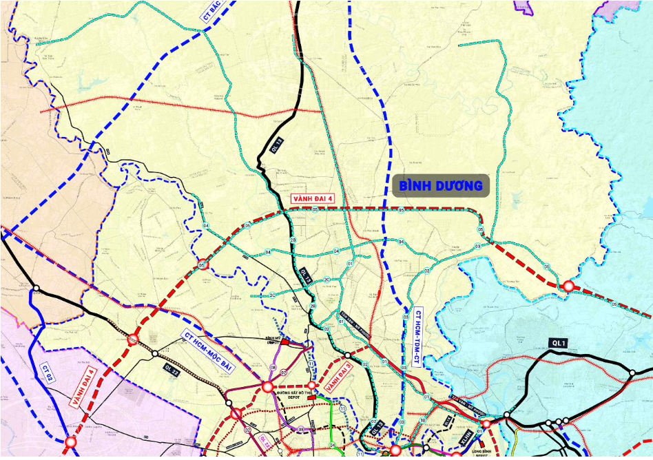 Thông tin mới nhất về hai tuyến metro tại Bình Dương (cũ) được ưu tiên đầu tư trong 5-10 năm tới - 1