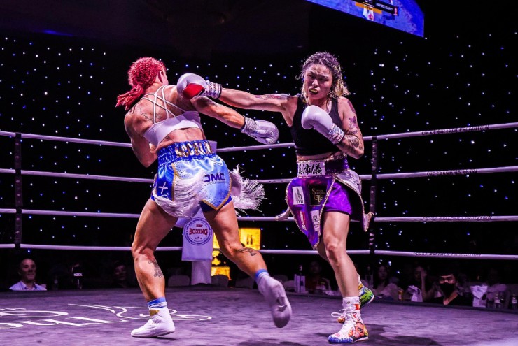 Trần Văn Thảo hạ knock-out võ sĩ Thái Lan tại sự kiện boxing danh giá - 4