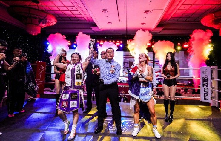 Trần Văn Thảo hạ knock-out võ sĩ Thái Lan tại sự kiện boxing danh giá - 5