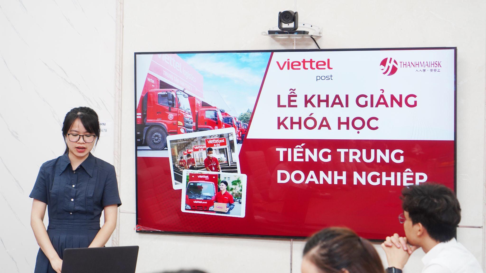 Thanhmaihsk bắt tay Viettel Post Hà Nội đào tạo nhân lực tiếng Trung cho logistics Việt Nam - 3