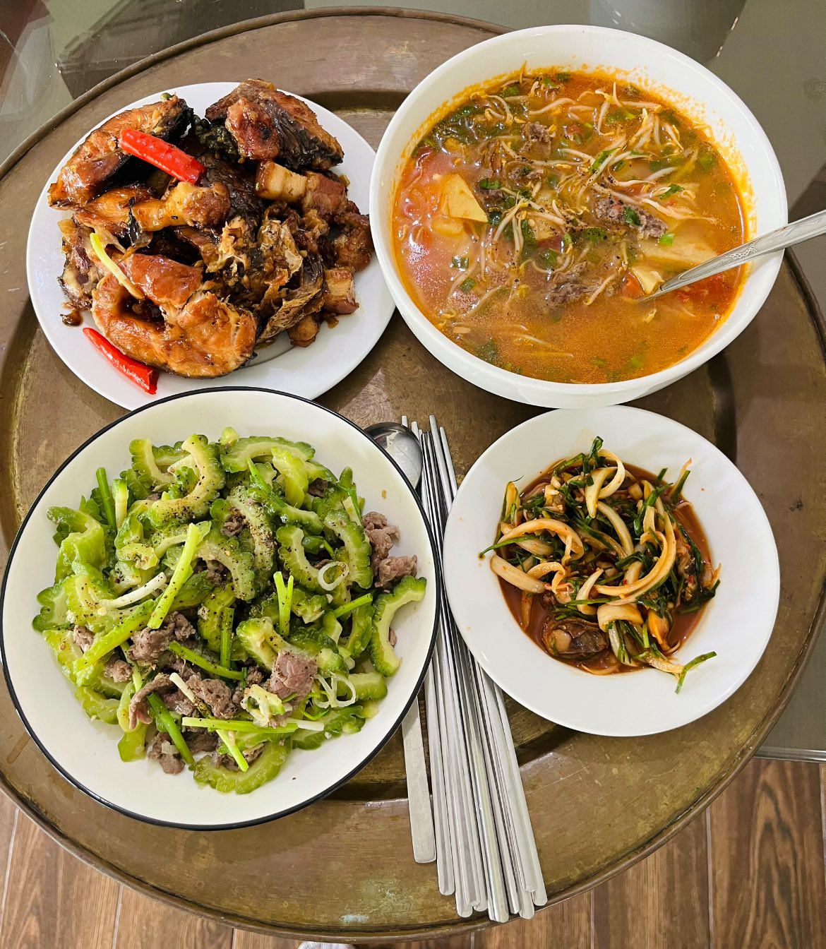 Thực đơn ngày mưa giản dị mà ấm cúng, ai thấy cũng muốn về nhà ăn cơm - 12