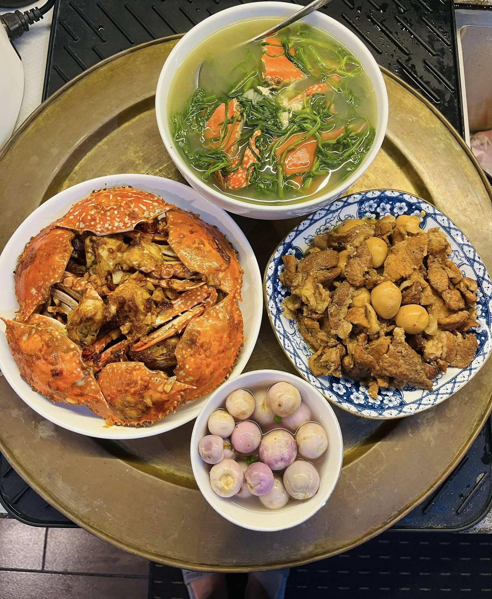 Thực đơn ngày mưa giản dị mà ấm cúng, ai thấy cũng muốn về nhà ăn cơm - 3