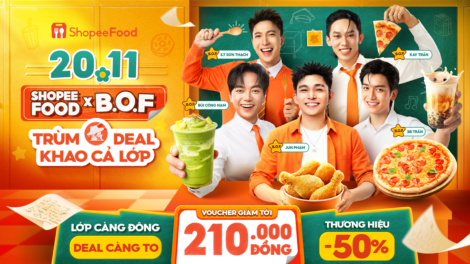 ShopeeFood tung ngàn deal ngon mê ly chào đón Ngày Nhà giáo Việt Nam - 1