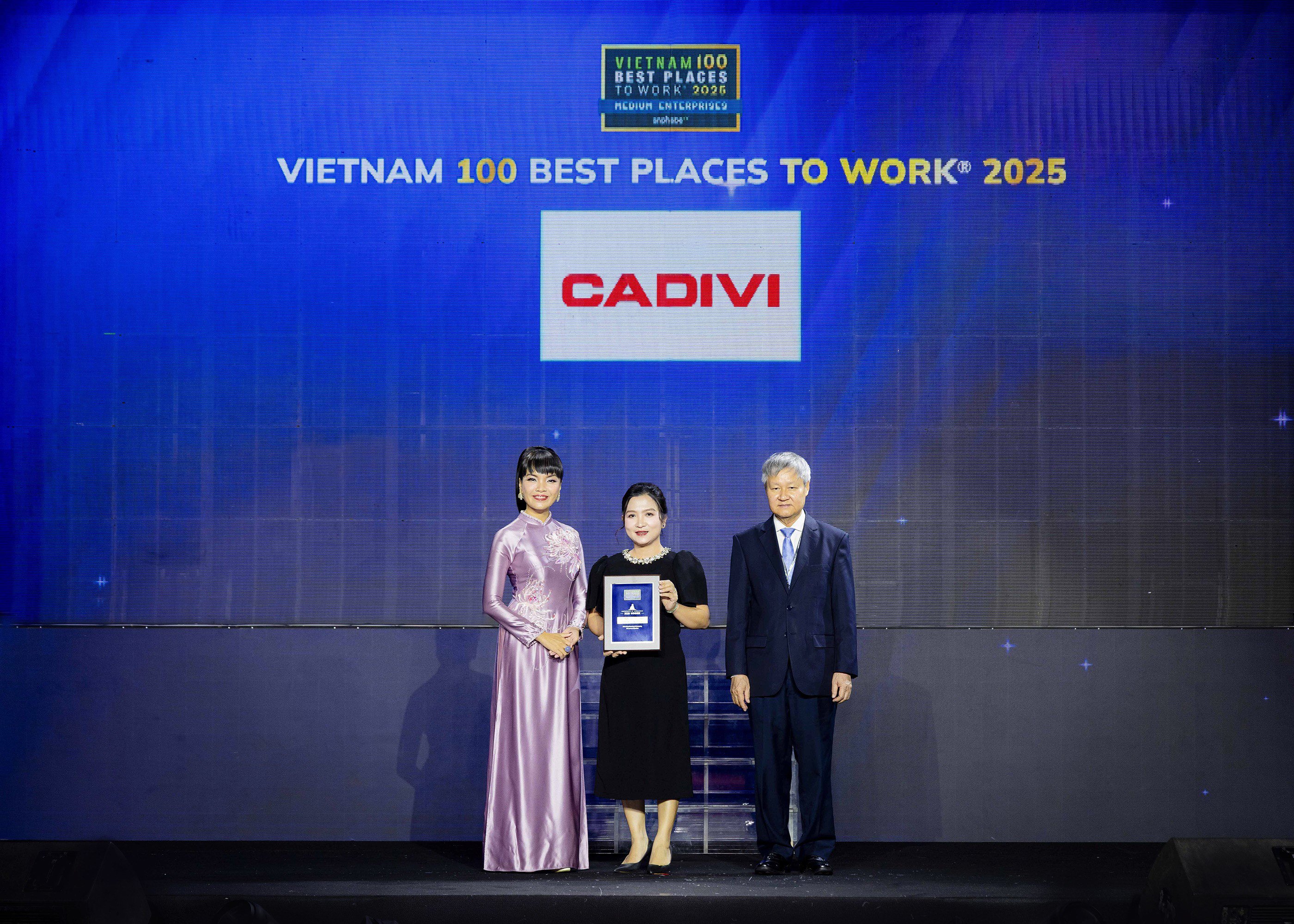 CADIVI giữ vị trí Top 20 “Nơi làm việc tốt nhất Việt Nam 2025” - 1