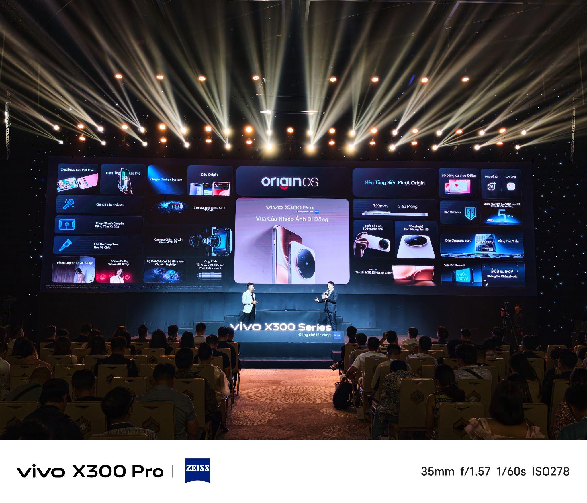 vivo X300 Series ra mắt tại Việt Nam: Bộ đôi vua camera ZEISS 200MP thiết lập tiêu chuẩn mới trong kỷ nhiếp ảnh di động - 5