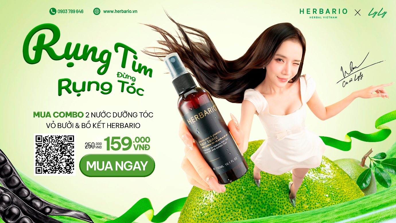 Herbario bắt tay LyLy tạo “cơn sốt” mạng xã hội: Loạt tagline bóc trần nỗi ám ảnh rụng tóc - 1