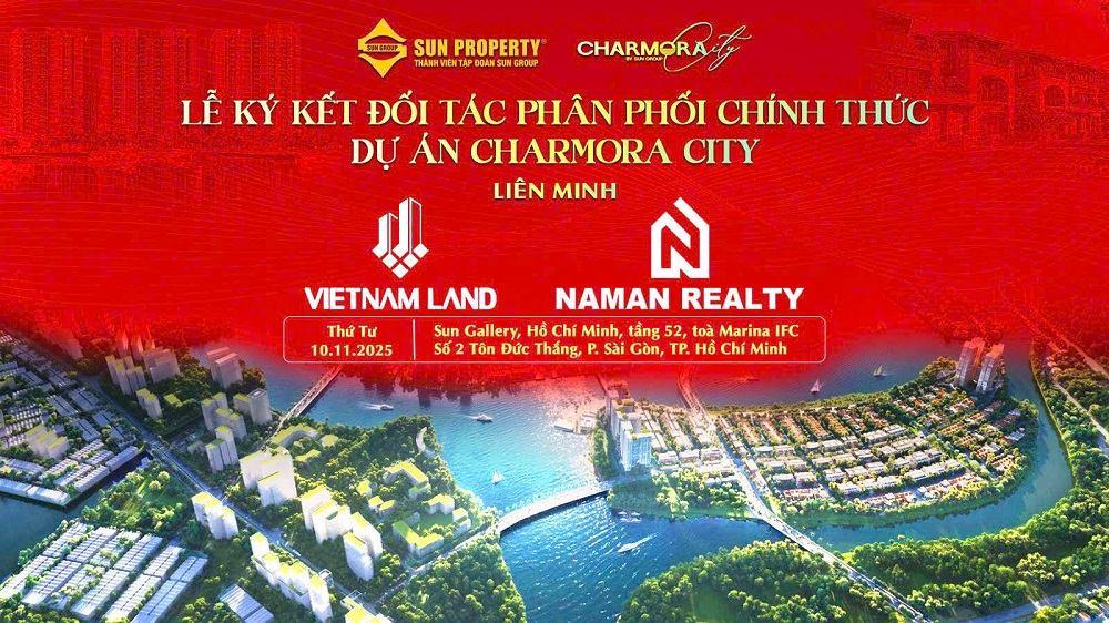 Vietnam Land chính thức trở thành đại lý phân phối dự án Charmora City Nha Trang - 1