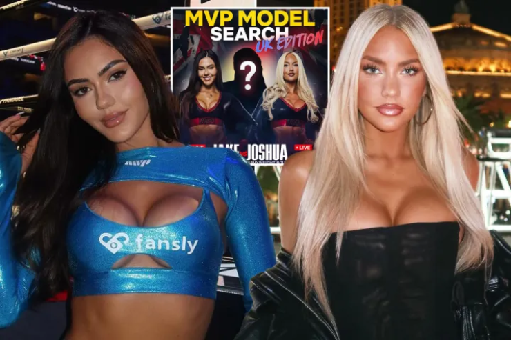 Người mẫu từng khỏa thân cùng dàn người đẹp hâm nóng trận boxing Joshua - Jake Paul - 1
