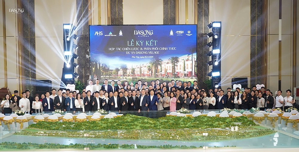 Trung Thực Land ký kết hợp tác chiến lược cùng Đất Xanh Miền Bắc, MSH Group, AHS Property chính thức phân phối dự án Dasong Village - 2