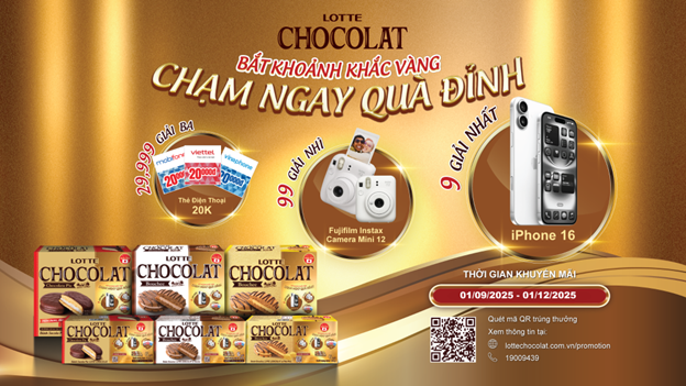 Nhìn lại hành trình “bắt khoảnh khắc vàng” cùng LOTTE CHOCOLAT: góp niềm vui “to” từ chiếc bánh nhỏ - 1