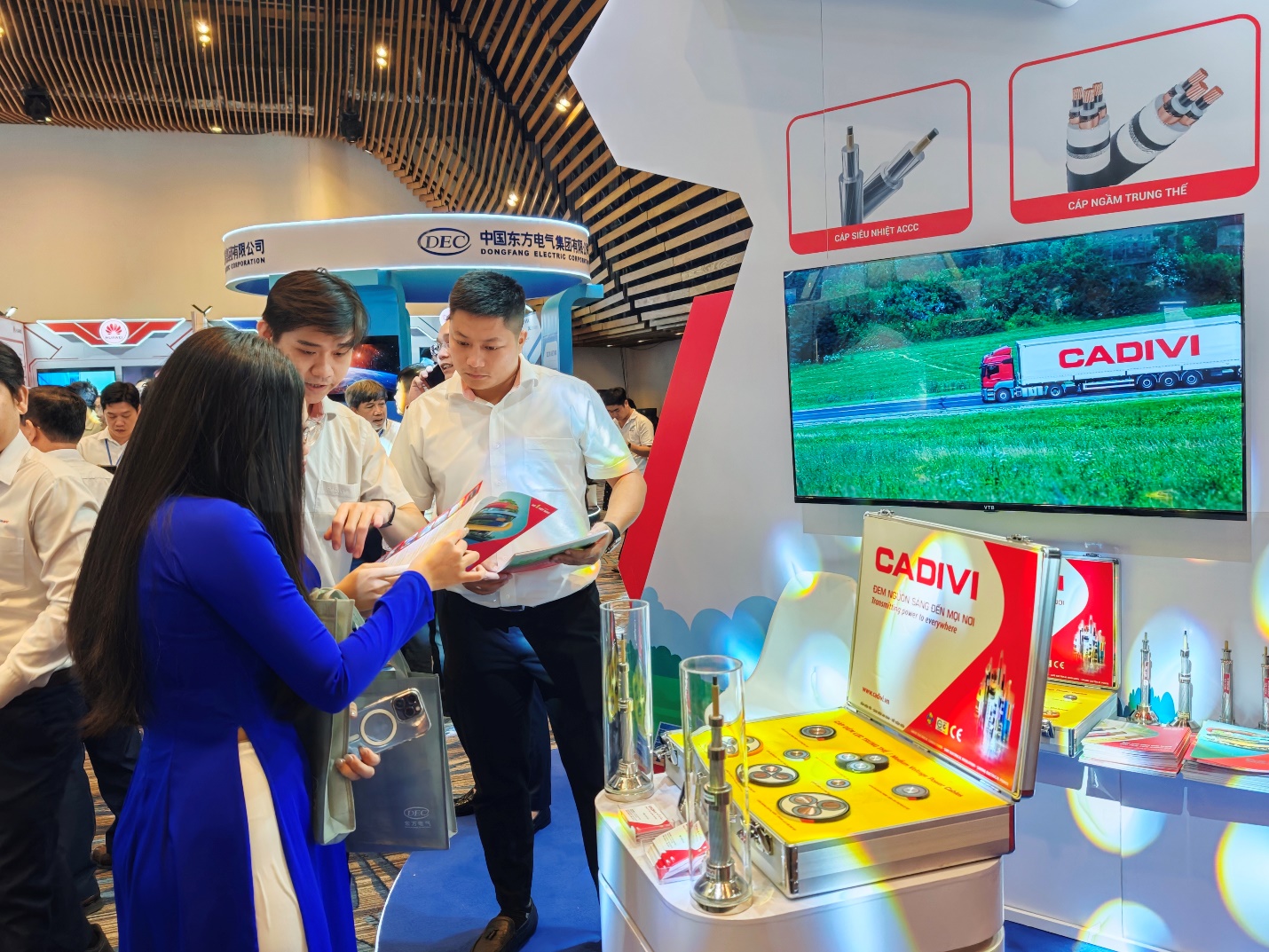 Cáp ngầm trung thế CADIVI được giới chuyên môn đánh giá cao tại Hội nghị điện lực 2025 - 1