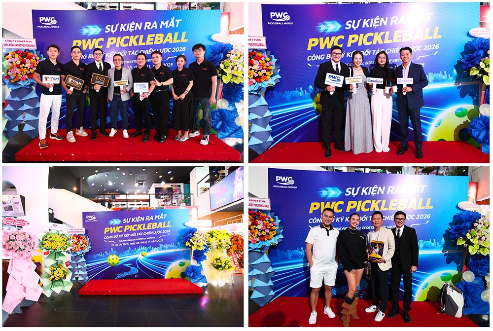 PWC Pickleball chính thức ra mắt hệ sinh thái truyền thông Pickleball toàn diện tại Việt Nam - 1